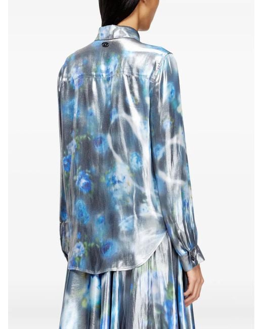 DIESEL C-Ronor-S2 Blouse in het Blue