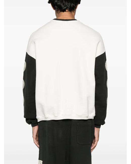 SUMMER GAMES White Logo-Print Sweatshirt for men