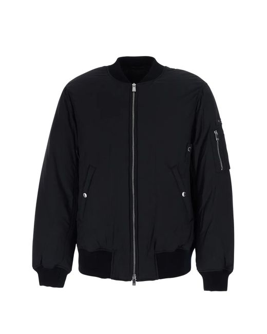 Tatras Blue Osodo Logo-Patch Zip-Up Bomber Jacket for men