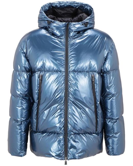 Herno Blue Laminar Jacket for men
