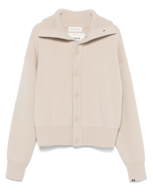 Extreme Cashmere Natural N°377 Clement Cardigan