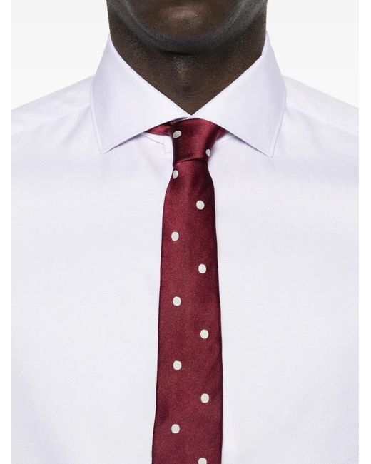 Canali White Buttoned Shirt for men