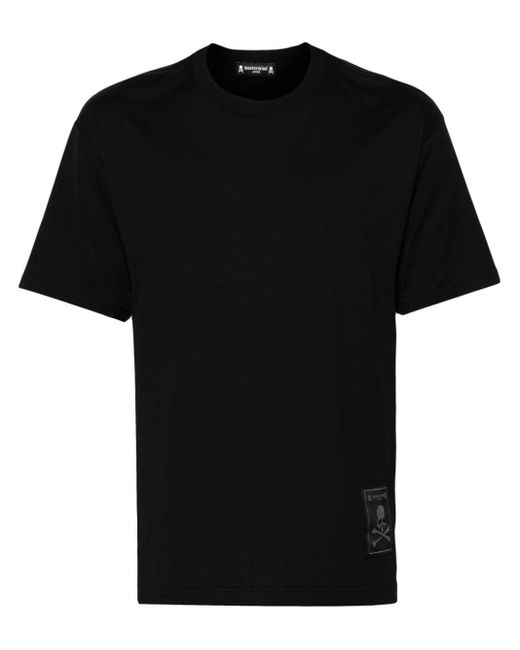 Mastermind Japan Black Circle Skull-print Cotton T-shirt for men