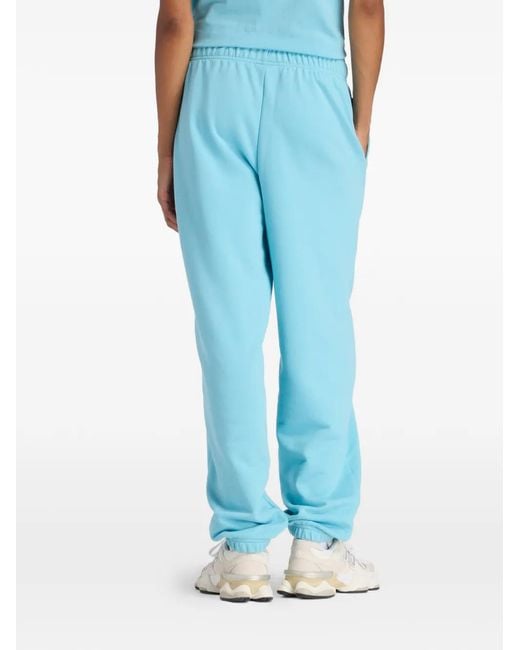 New Balance Blue Logo Relaxed Track Pants