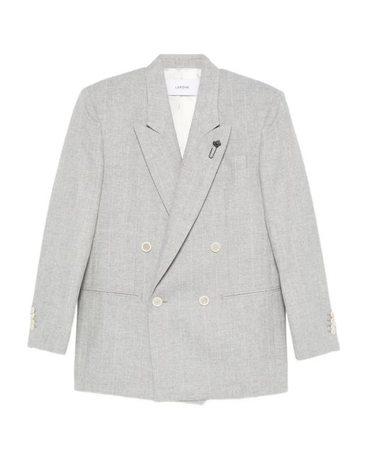 Blazer Doppiopetto di Lardini in Gray