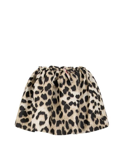 Givenchy Black Mini Pleated Skirt