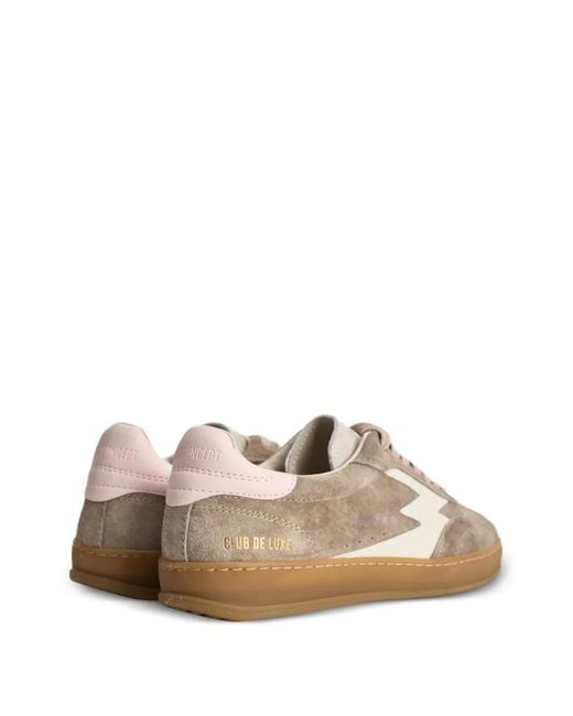 Moa Concept Brown Master Club Suede Sneakers