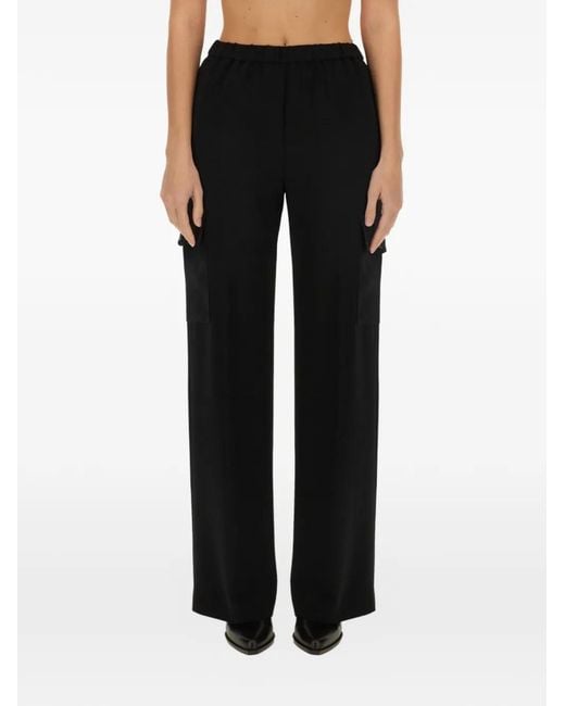 Pantalones Con Bolsillos Aspesi de color Black