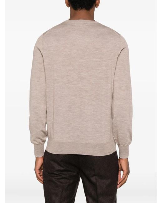 Jersey de cachemira Brunello Cucinelli de hombre de color Brown