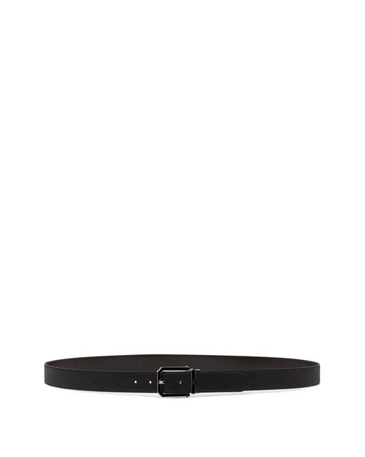 Bally White Beryl Adjustable Reversible Belt for men