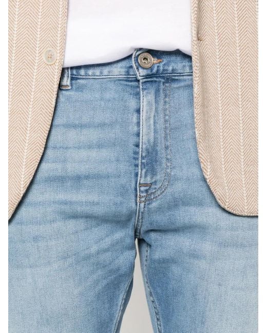 Eleventy Jeans Met Vijf Zakken in het Blue voor heren