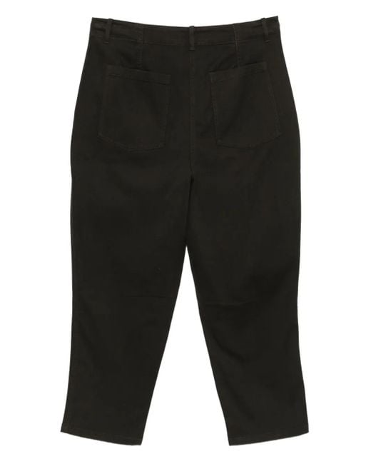 Marc O' Polo Black Pocket-Detail Trousers
