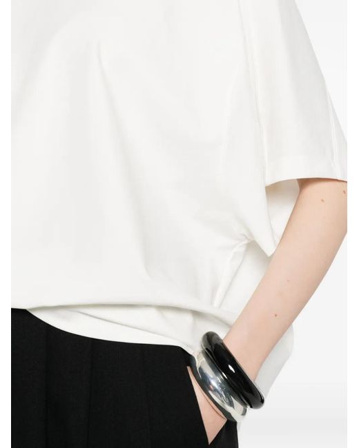 ELEH White Round-Neck T-Shirt