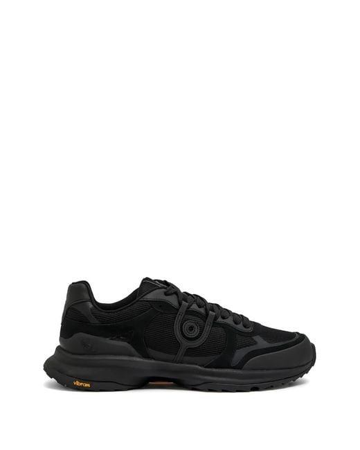 Now You Live Black Yx 101 Lace-Up Sneakers for men