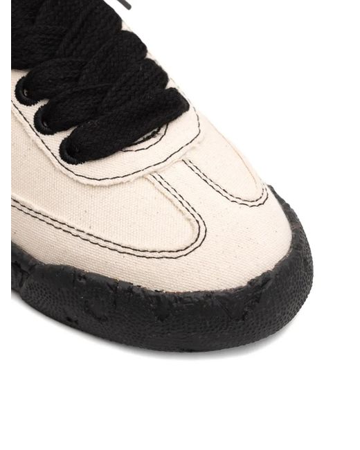 General Scale. White Canvas Low-Top Sneakers for men