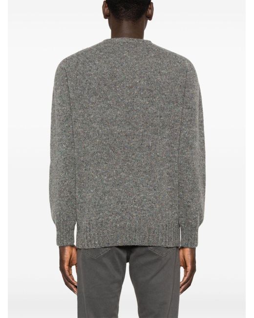 Howlin' By Morrison Gray Terry Sweater for men