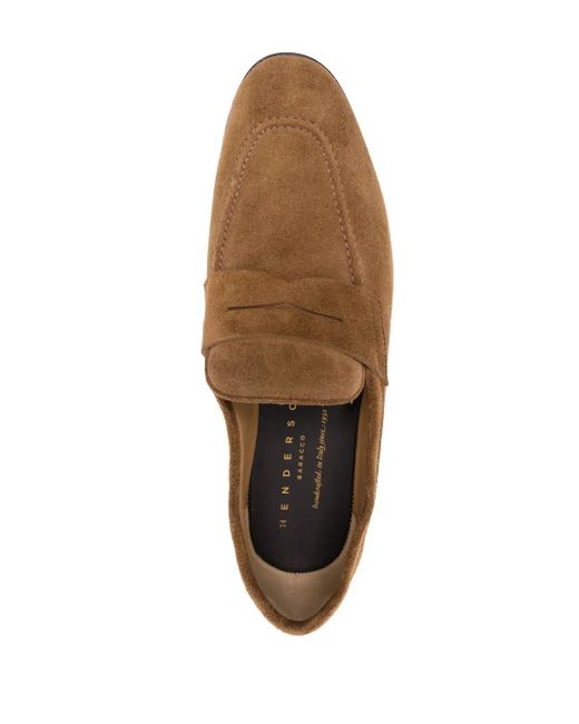 Henderson Loafer Aus Wildleder in Brown für Herren
