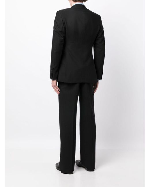 Gucci Black Two-piece Organic Silk Suit for men