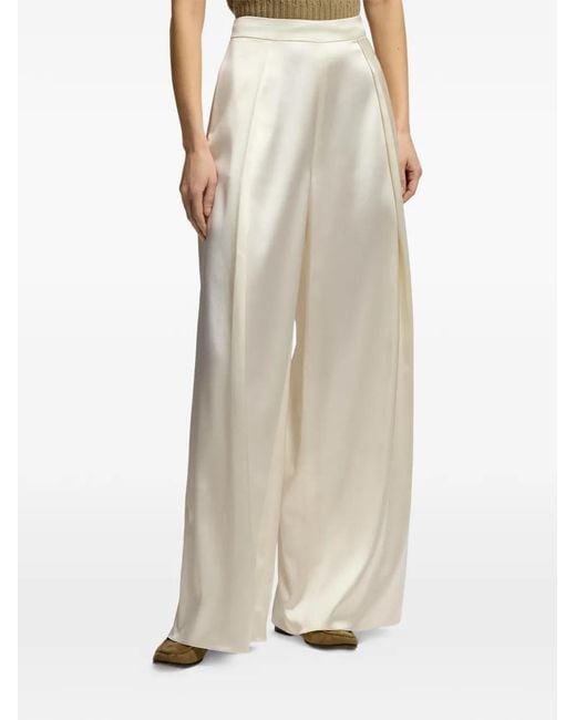 Ralph Lauren White Masina Palazzo Pants