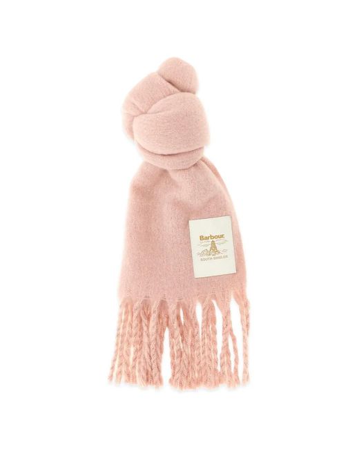 Barbour Pink Ellison Scarf