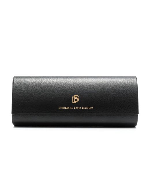 David Beckham Black Oversize-Frame Sunglasses for men