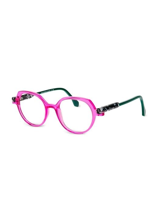 Face A Face Pink Kyoto Glasses