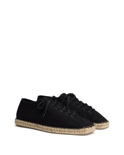 Lemaire Black Linoleum Espadrilles