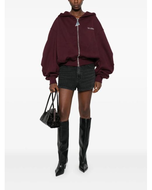 Alexander Wang Black Denim Shorts