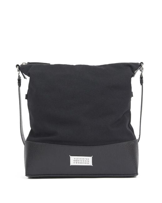 Maison Margiela Black Medium 5Ac Foldable Shoulder Bag