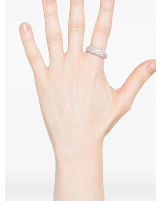 Swarovski White Sublima Crystal-Embellished Ring