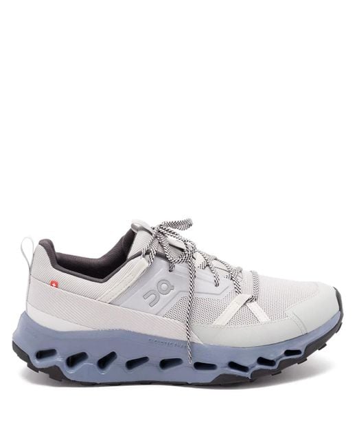 On Shoes White Cloudhorizon Textured Sneakers