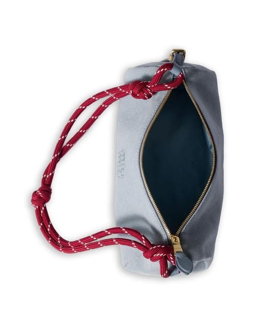 Miu Miu Gray Schultertasche Aus Gabardine