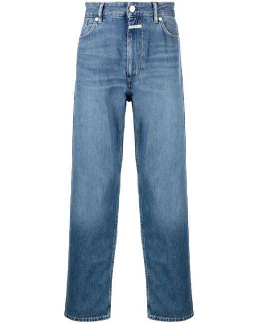 Closed Blue Spring Straight-leg Jeans for men