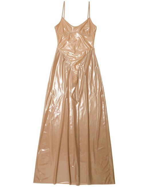 DIESEL Natural D-rooney Metallic Dress