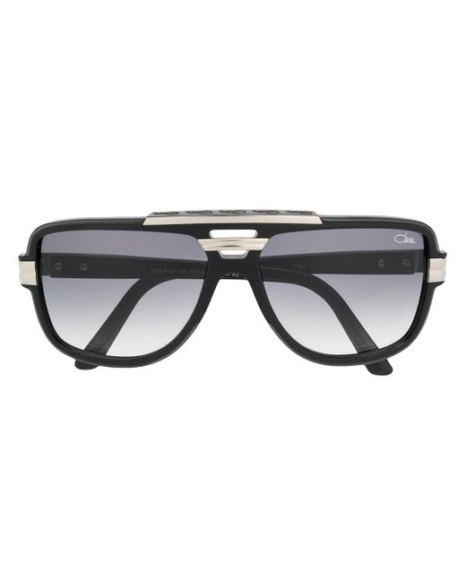 Cazal Black Pilot-frame Sunglasses