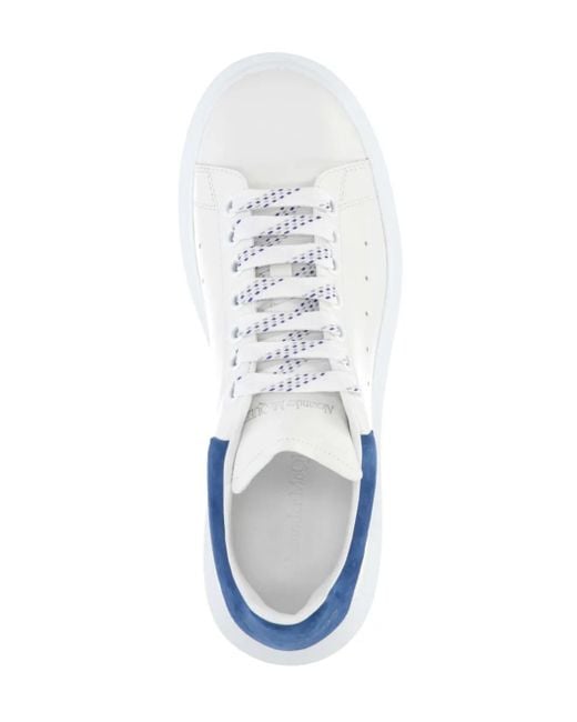Baskets Oversize En Cuir Alexander McQueen pour homme en coloris Blue
