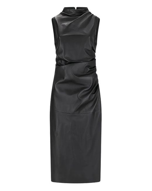 GIUSEPPE DI MORABITO Black Ärmelloses Midikleid