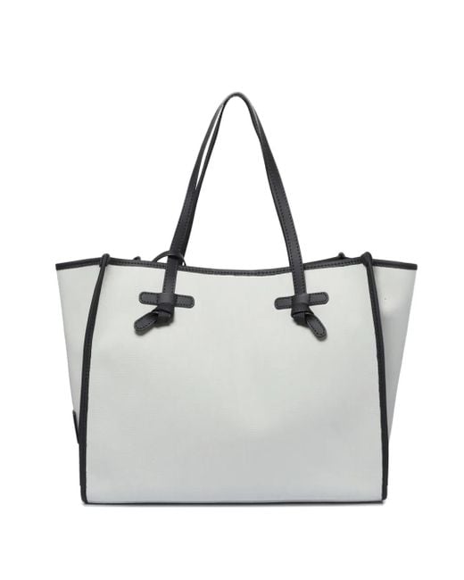 Gianni Chiarini White Leather tote bag