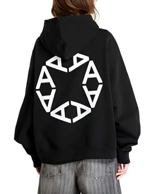1017 ALYX 9SM Printed Hoodie Black