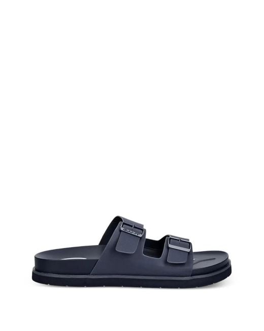 Gant Blue Buckle-Fastening Slides for men