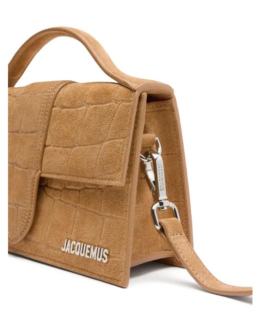Jacquemus Le Grand Bambino Suède Shopper in het Brown