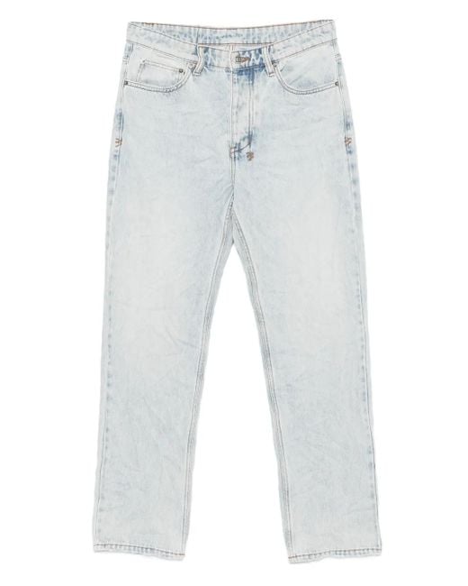 Jeans Con Design A Cinque Tasche di Ksubi in Blue da Uomo