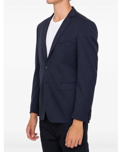 Blazer con doble botonadura Tonello de hombre de color Blue
