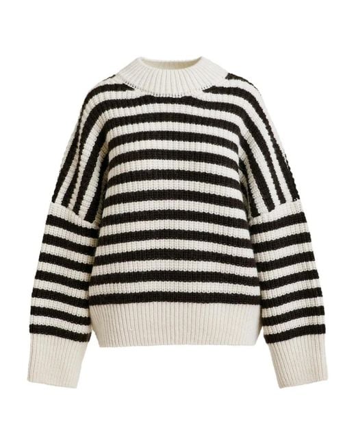 Essentiel Antwerp Black Jacquie Sweater