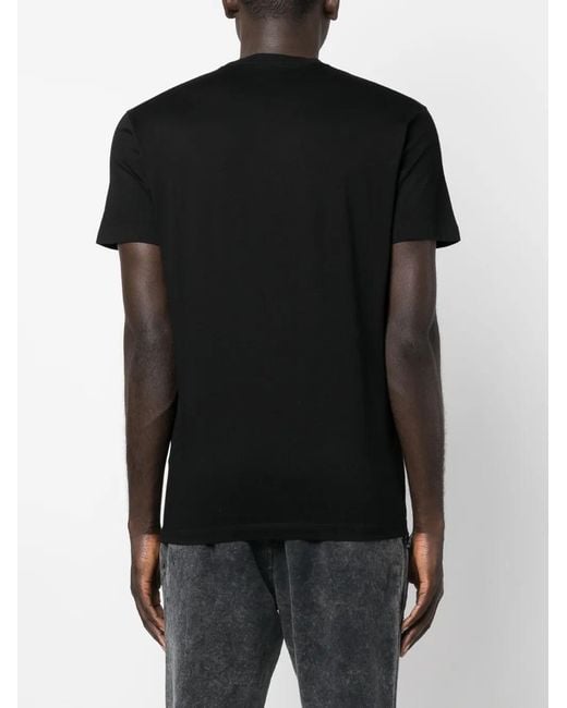 DSquared² Black Crew Neck T-Shirt for men