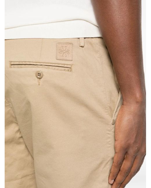 Jacob Cohen Natural Pantalon À Fermeture Boutonnée for men