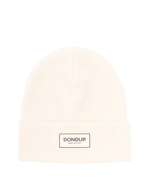 Dondup ロゴ ビーニー Natural