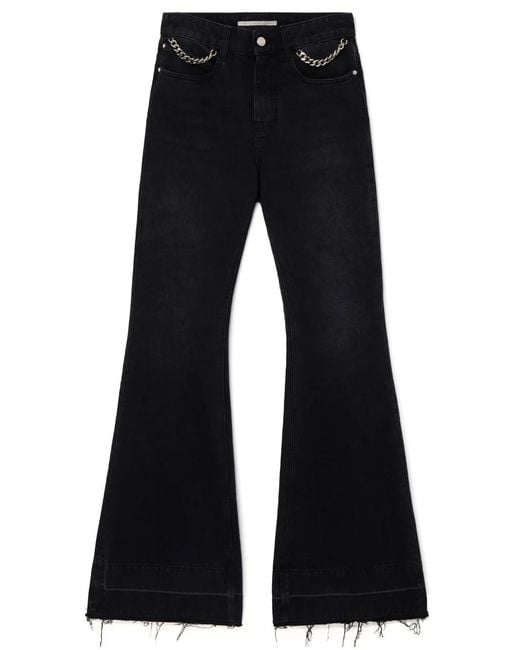 Stella McCartney Blue Falabella Flared Jeans