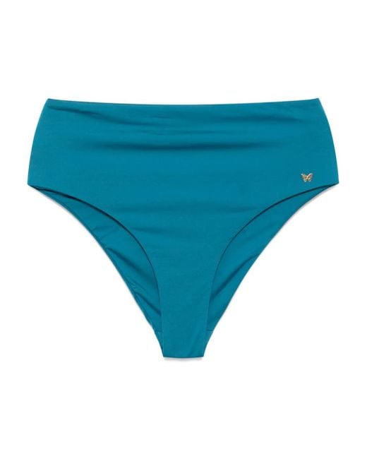 Kiki de Montparnasse レースアップ ビキニボトム Blue