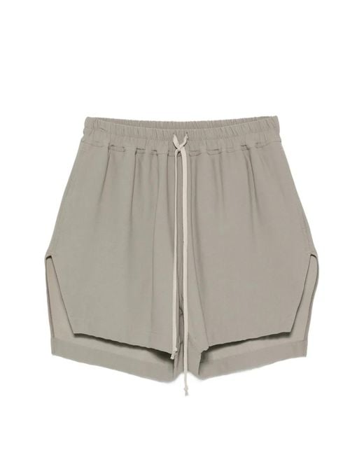 Rick Owens Gray Layered Neutral Drawstring Boxers